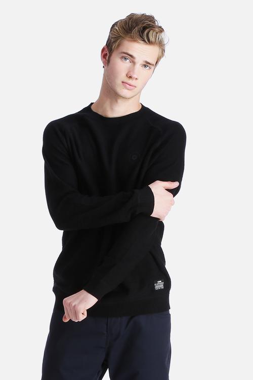 Red Knit Crewneck