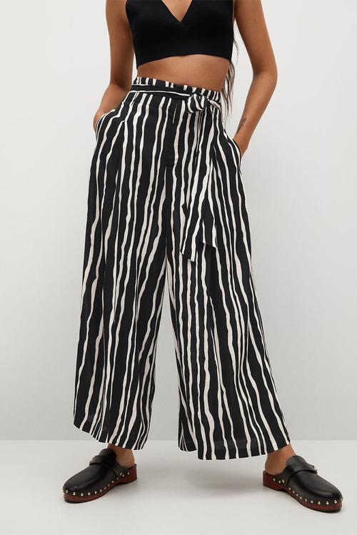 Trousers didi - black & white