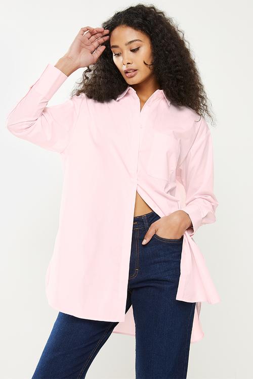 Shirt james - light pastel pink