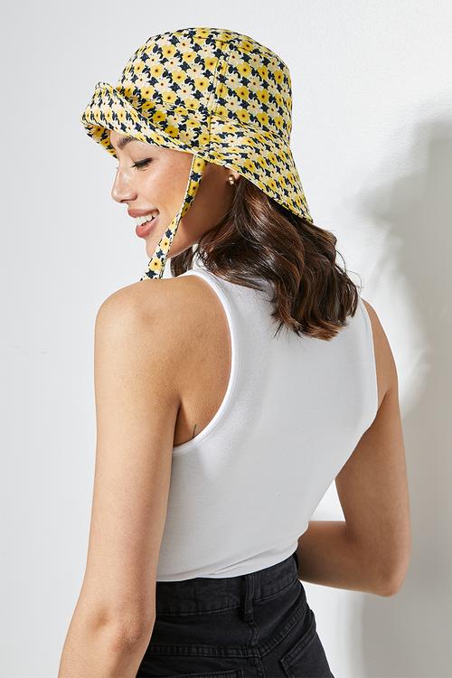 Jess floral print sun hat - multi