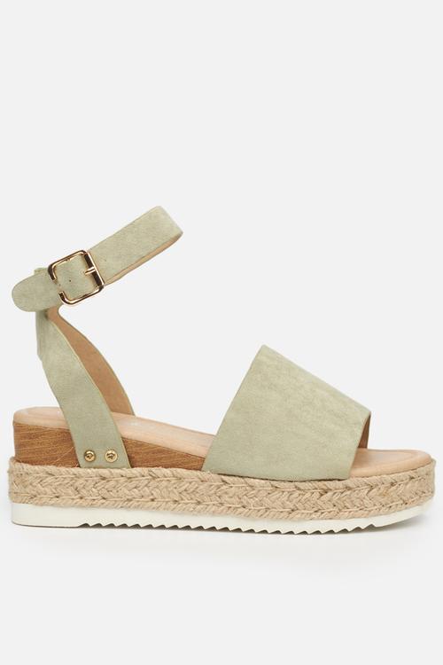 Steffi espadrille wedge - mint