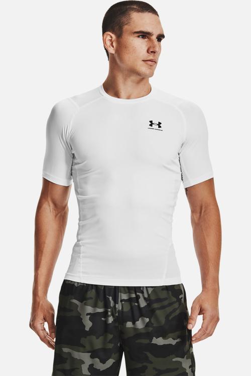Ua hg armour comp ss - white