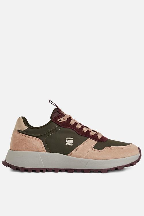 Theq run blk w olive & taupe