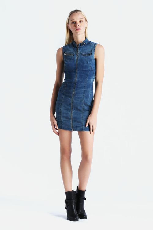 Midge Dumont Zip Dress