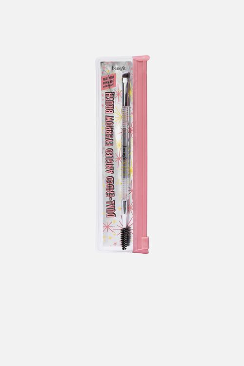 Dual-ended Angled Eyebrow Brush