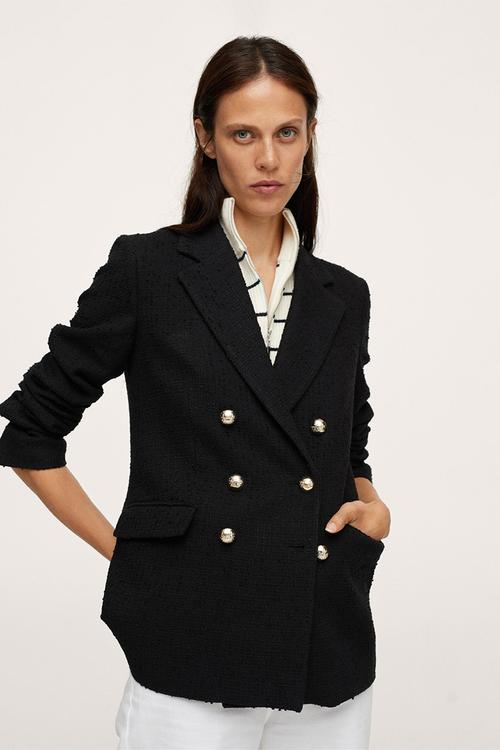 Blazer gold - black