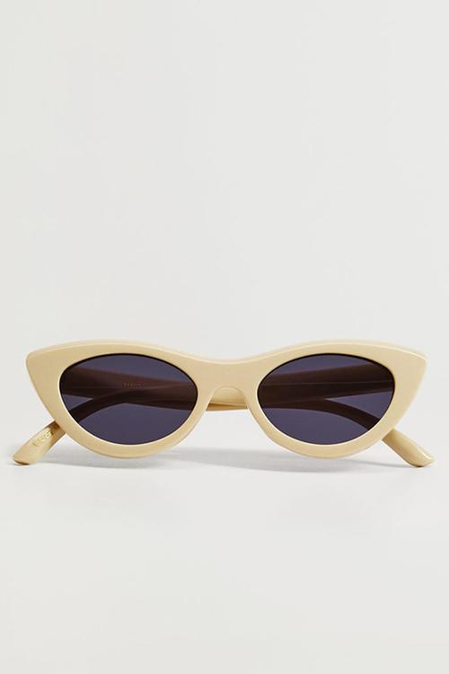 Cat-eye sunglasses - vanilla