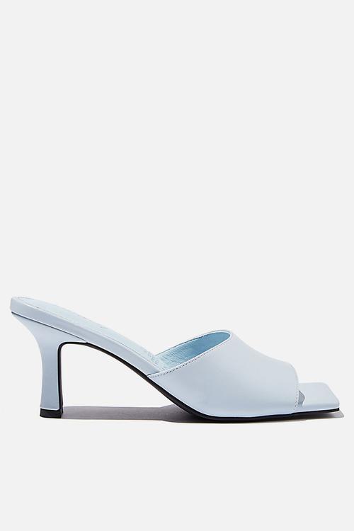Elsie minimal mule - blue