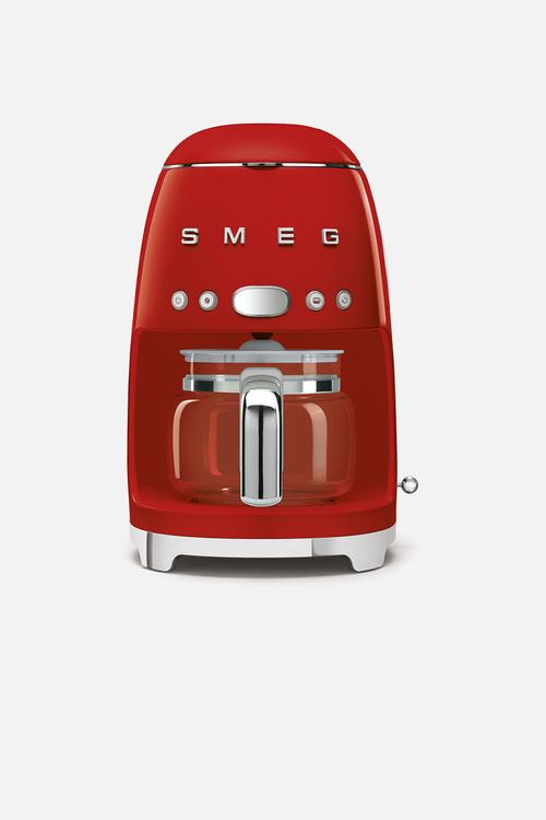Drip filter coffee machine - red