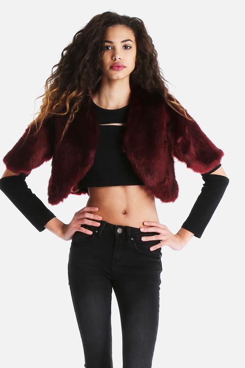 Bonnie Faux Fur Bollero