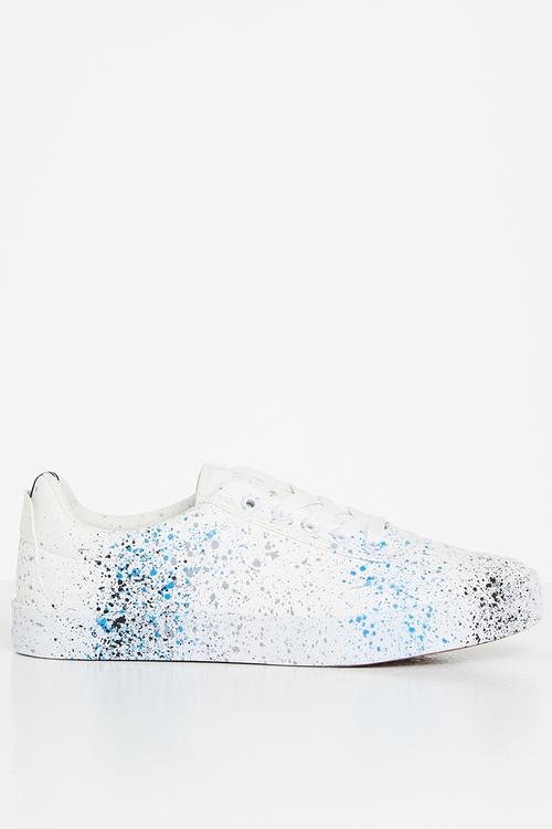 La 16 wax sneaker - blue