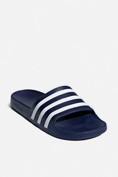 Adilette aqua - dark blue/ftwr white