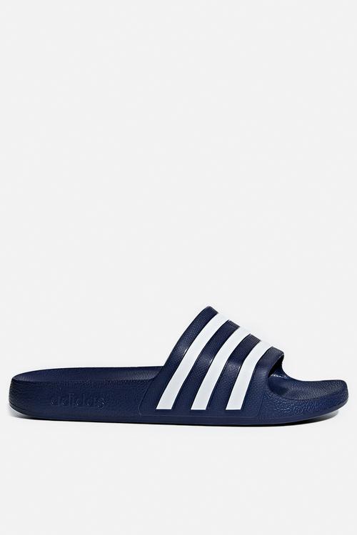 Adilette aqua - dark blue/ftwr white