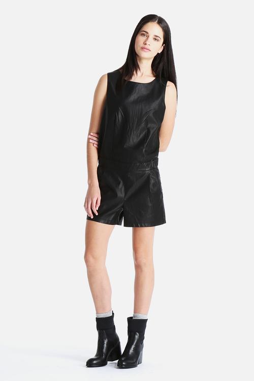 Isle PU Jumpsuit