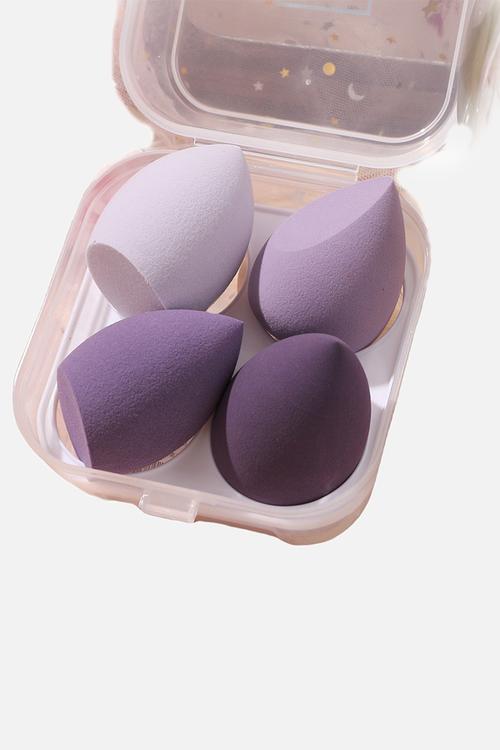 Makeup Blender 4 Pack - Purples