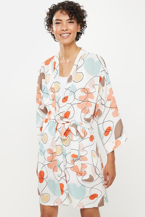 Short robe - multi 