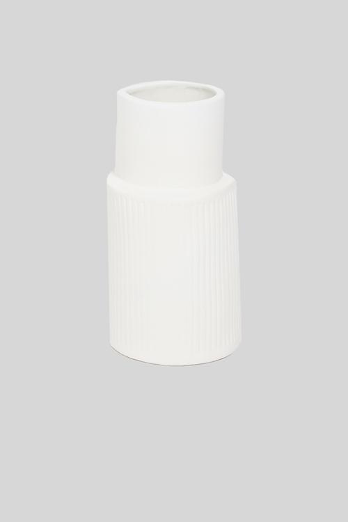 Stem vase - white