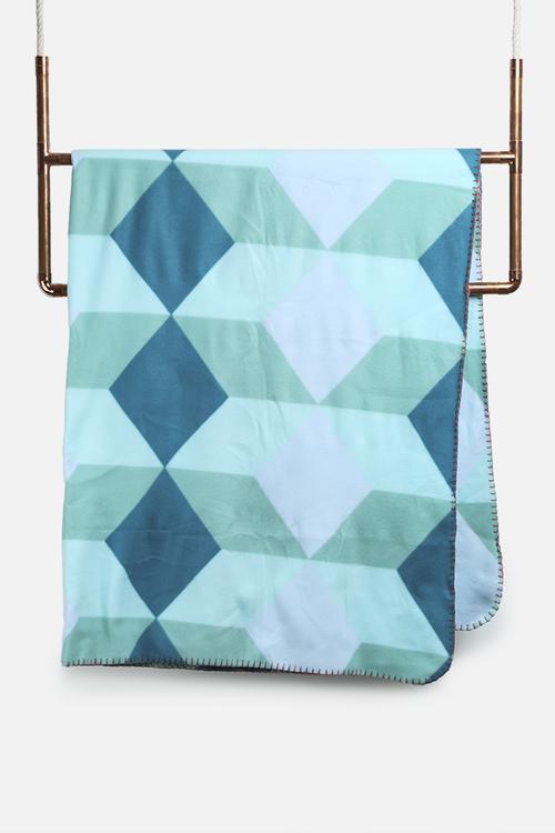 Block fleece blanket 