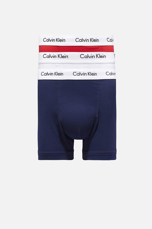 3 pack trunk - white/red ginger/pyro blue