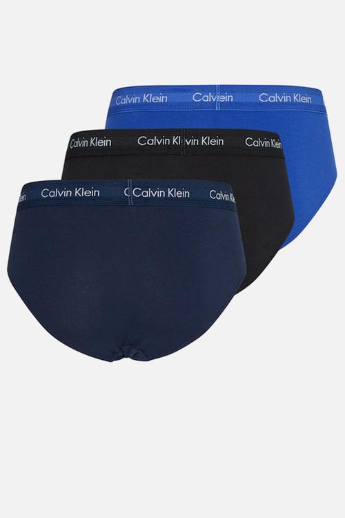 3 pack hip brief - black/cobalt w/blue