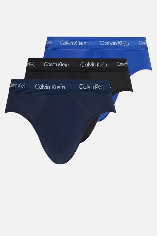 3 pack hip brief - black/cobalt w/blue