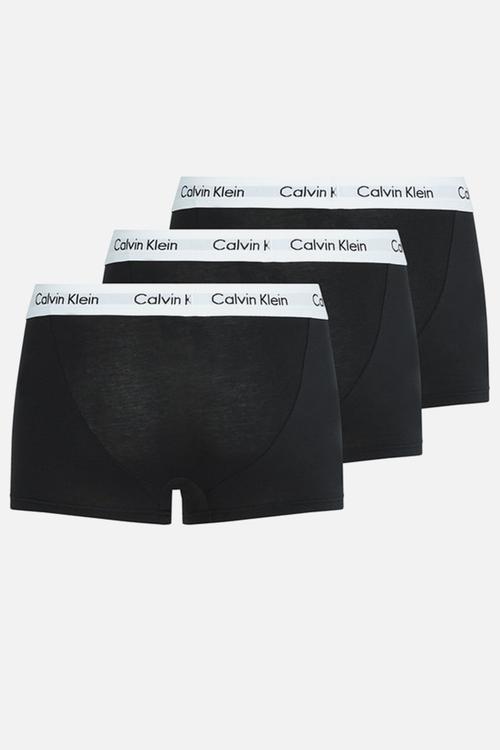 3 Pack low rise trunk - black