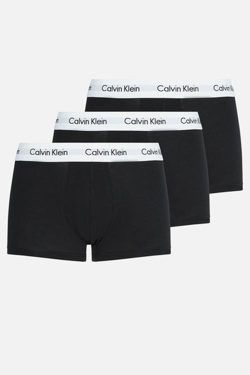 3 Pack low rise trunk - black