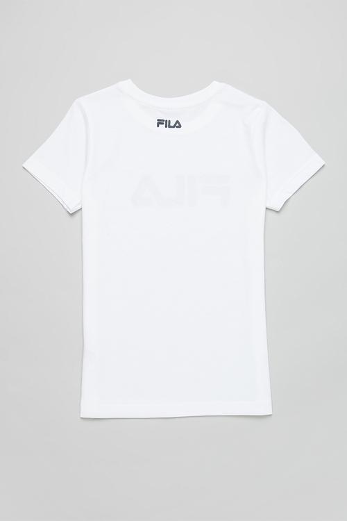 Mono deckle  T-shirt - white