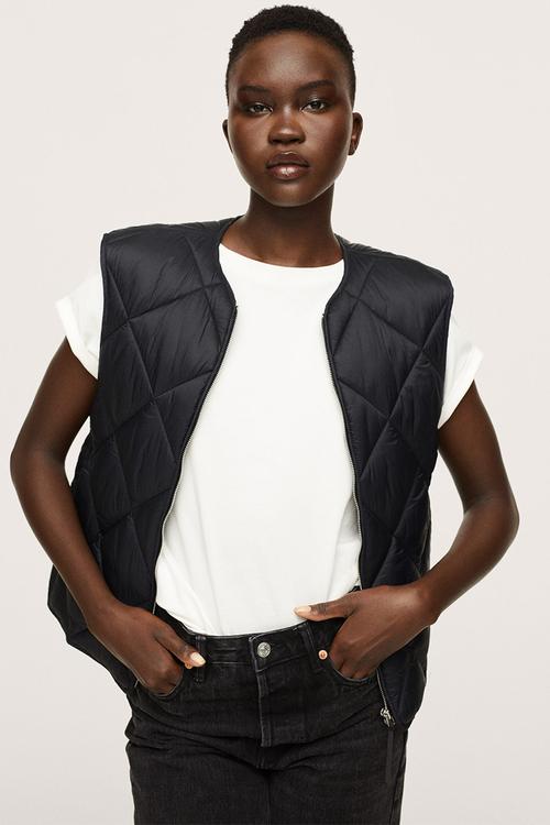 Waistcoat bang - black