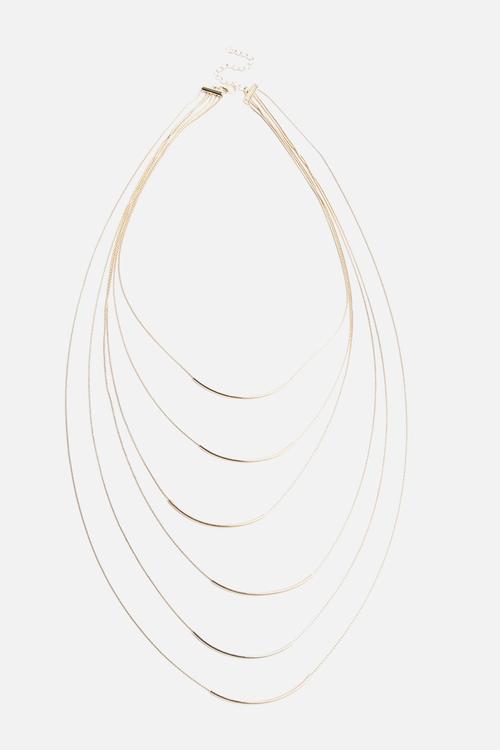 70's Layered Slinky Necklace