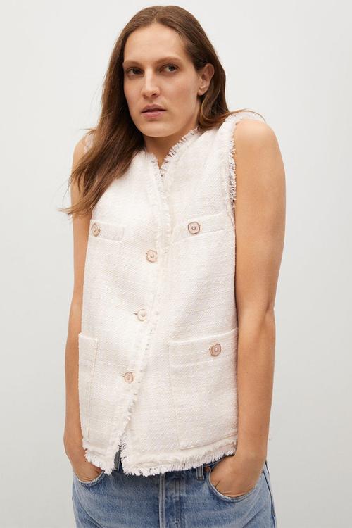 Waistcoat elsa - cream