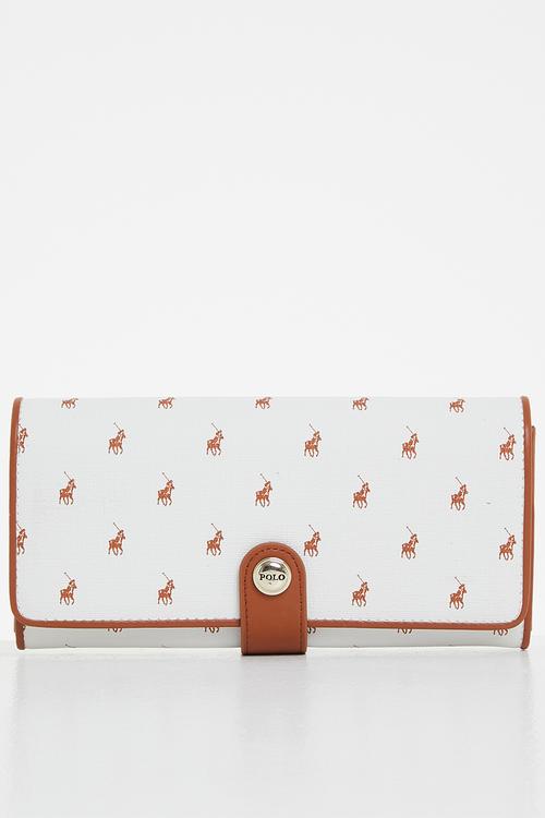 Iconic Clutch Purse - White