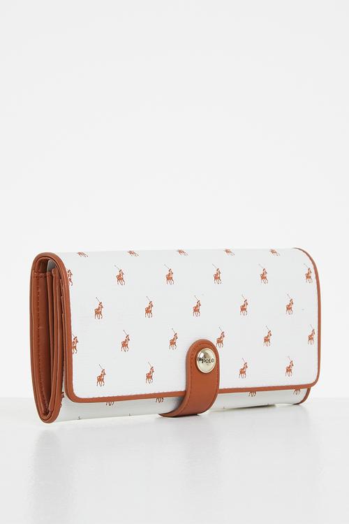Iconic Clutch Purse - White
