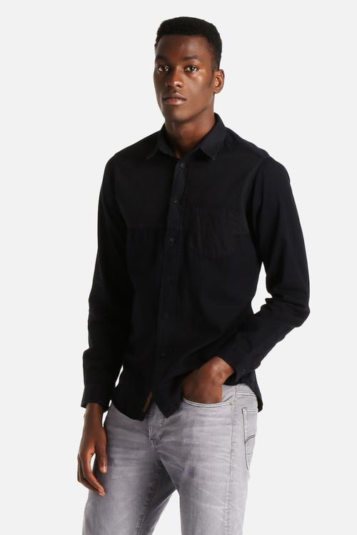 Denim Twill Combo Shirt