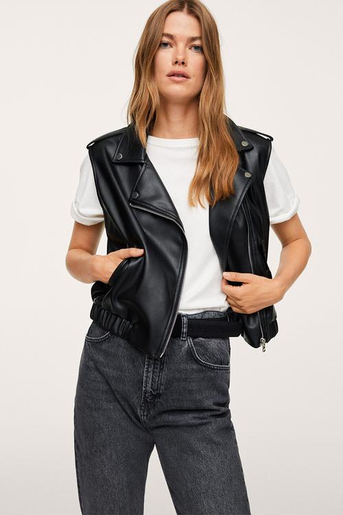 Waistcoat telma - black