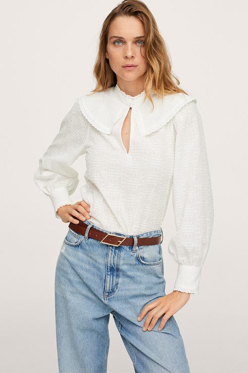 Blouse fant - white