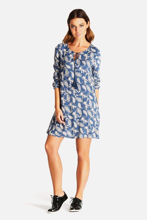 Stone Paisley Dress