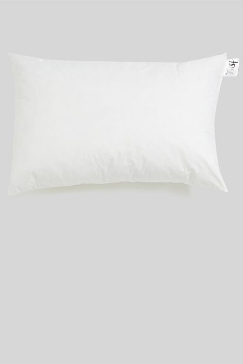 Duck feather pillow inner - cotton outing - white 