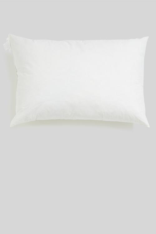 Duck feather pillow inner - cotton outing - white 