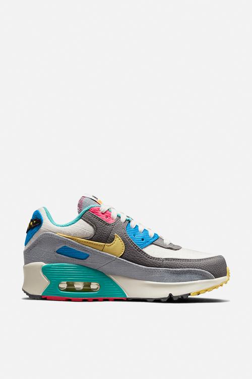 Nike air max 90 - phantom/celery-iron grey-rush pink