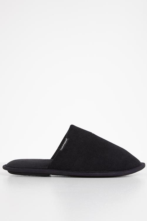 Manuel spa terry slipper - black