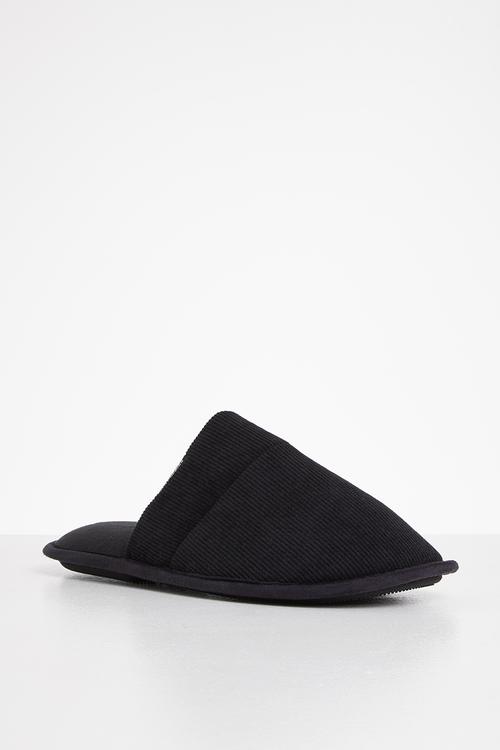Manuel spa terry slipper - black