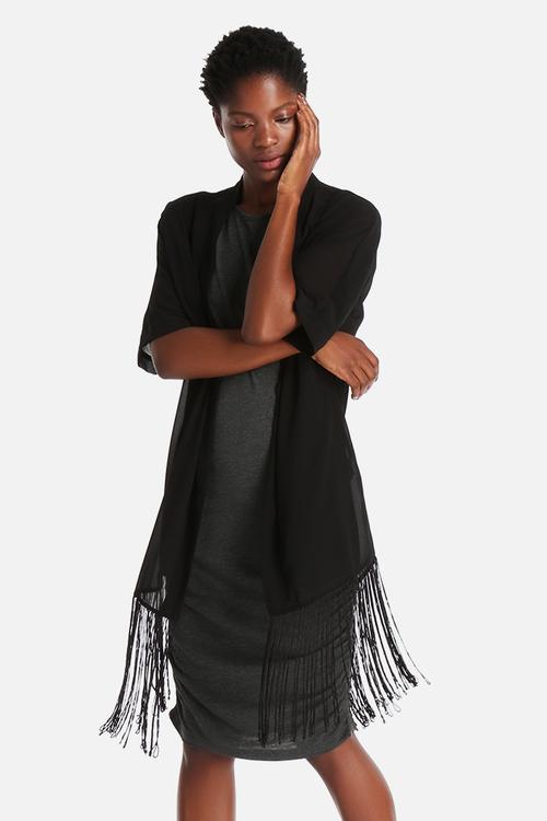 Fringe 2/4 Kimono