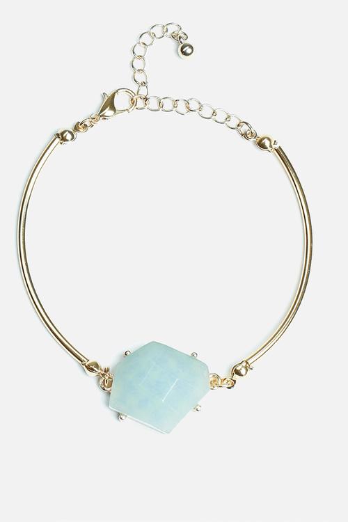 70's Single Semi Precious Bracelet