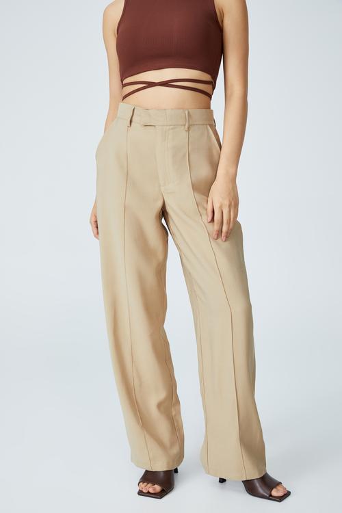 Petite darcy pant - taupe