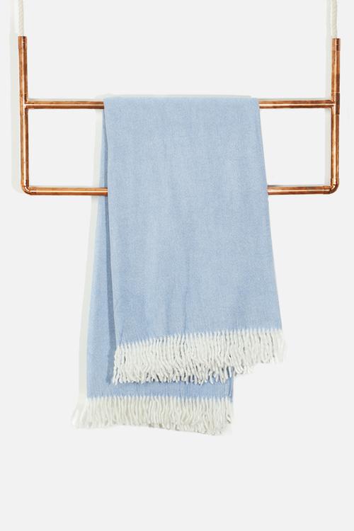 Diana Dust Blue Throw