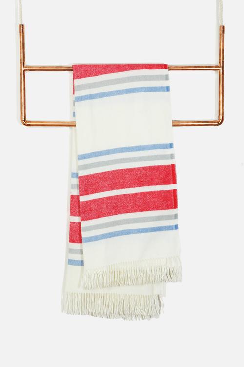 Tramway Red Throw