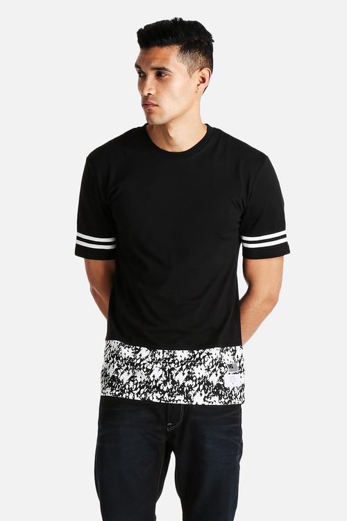 Marbilized Elongated Tee