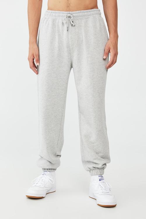 Loose fit track - grey marle
