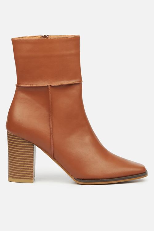 Ria1 mid calf boot - tan